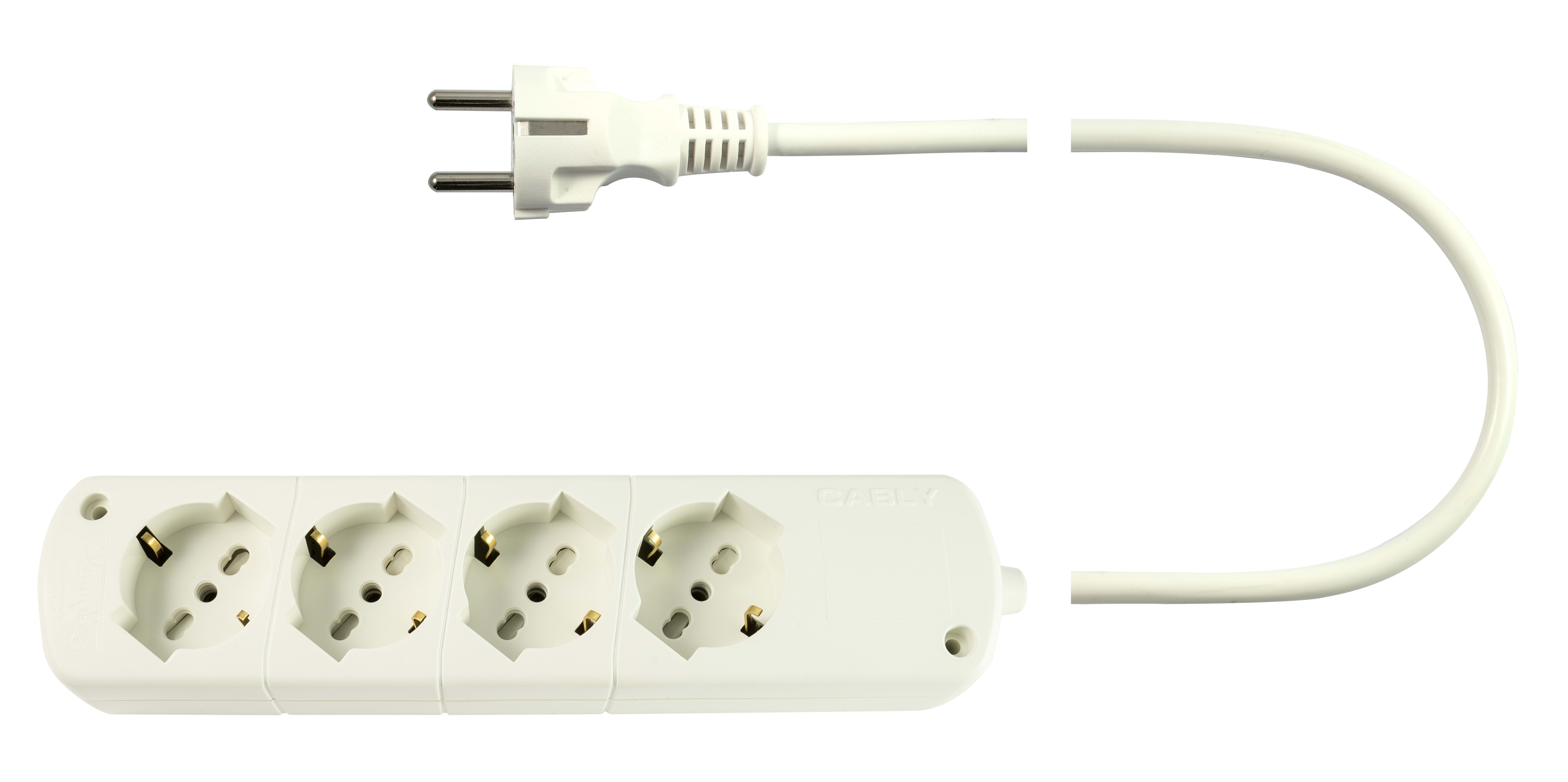 LE PROLUNGHE SAS PRG224/3 CABLY U.4U S/INT 3G1.50 SP/SU MT.3 BN