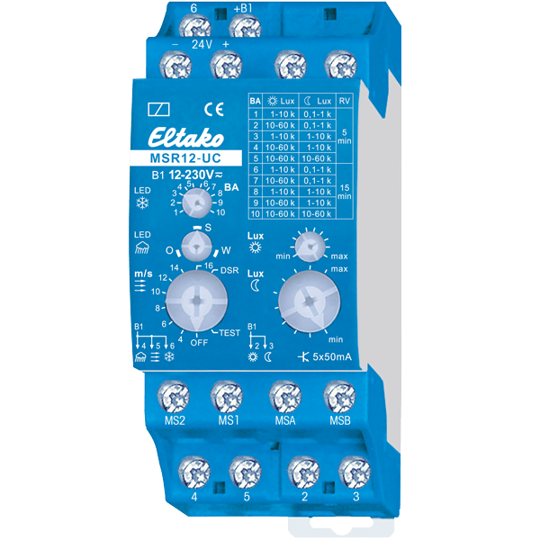 ELTAKO - EAK22500501 RELE SENSORE METEO 5 OPTOMOS