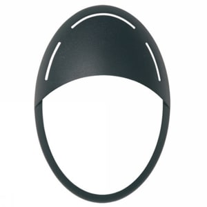 GOCCIA ILLUMINAZIONE - GOC2264NE MASCHERA VISIERA JACK OVALE NERA