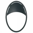 GOCCIA ILLUMINAZIONE - GOC2264NE MASCHERA VISIERA JACK OVALE NERA