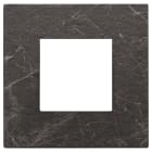 VIMAR SPA - VIW22642.53 Placca 2M nero Marquina
