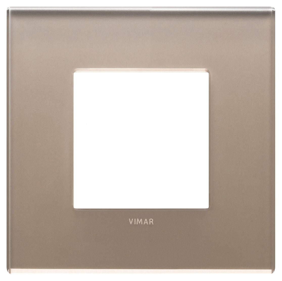 VIMAR SPA - VIW22642.77 Placca 2M opale bruno