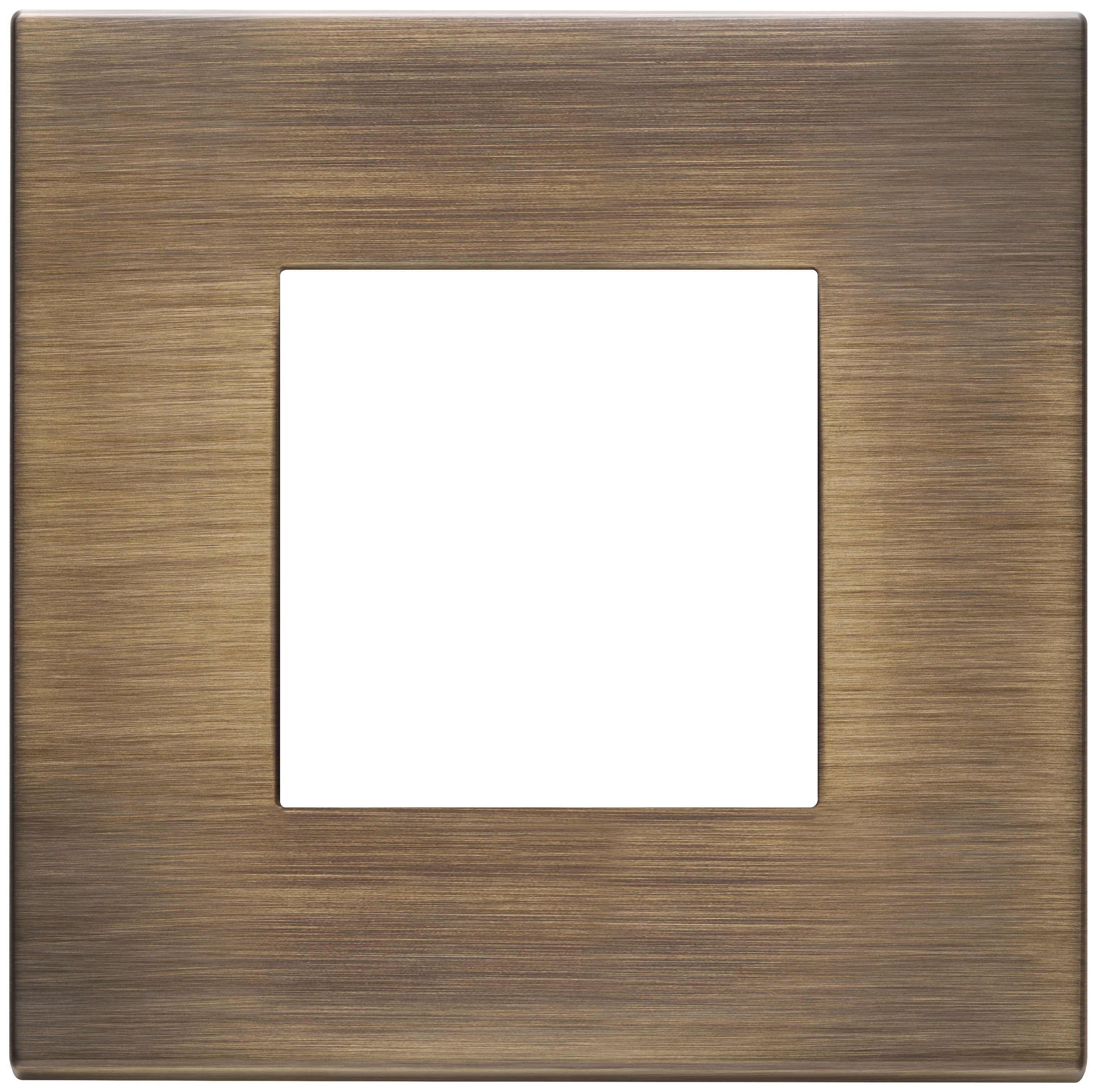 VIMAR SPA VIW22642.87 PLACCA 2M BRONZO ANTICO SPAZZOLATO