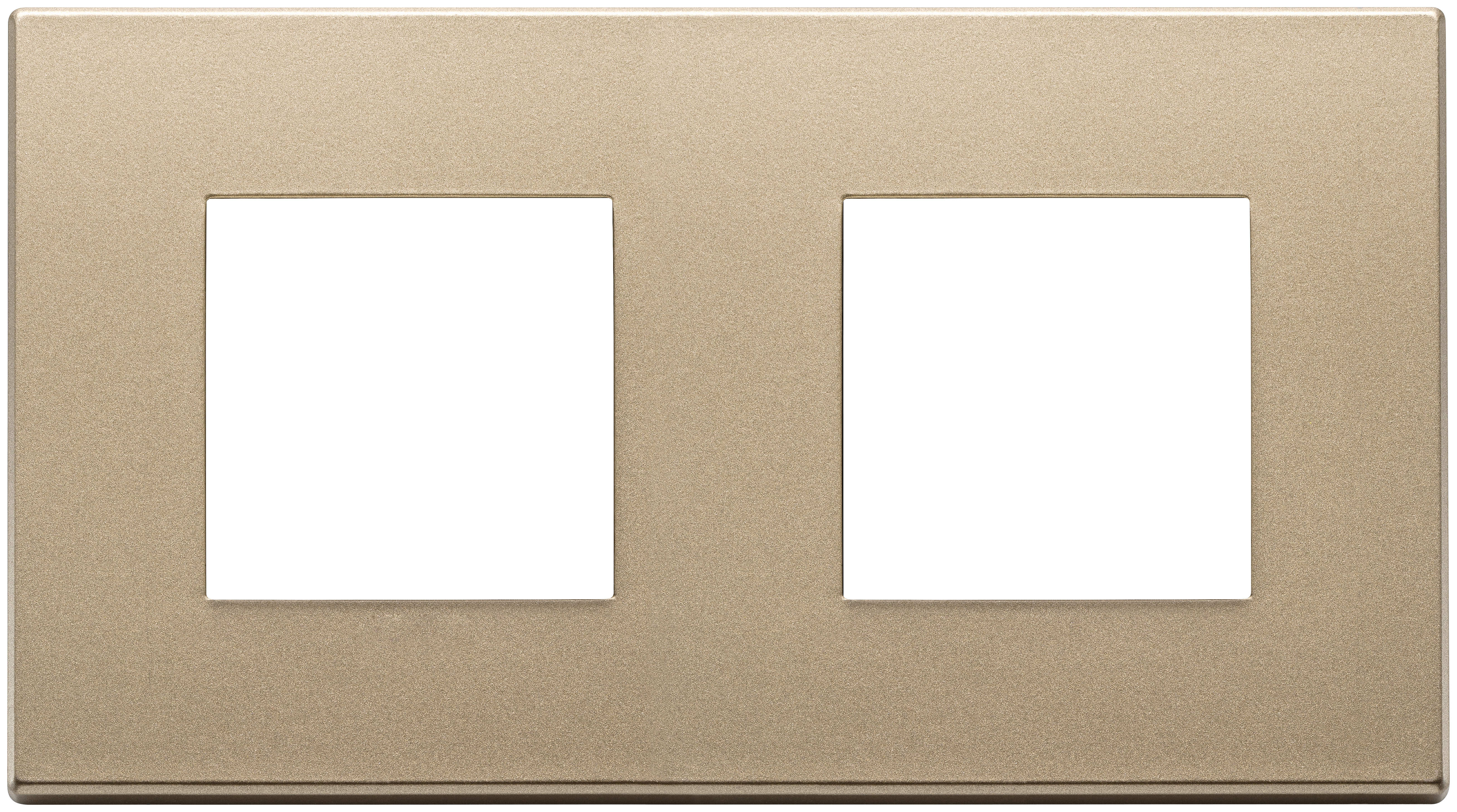 VIMAR SPA - VIW22643.88 Placca 4M (2+2)int71 oro satinato