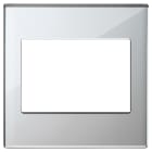 VIMAR SPA - VIW22648.75 Placca 3M BS argento ghiaccio