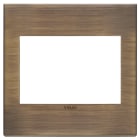 VIMAR SPA - VIW22648.87 Placca 3M BS bronzo antico spazzolato