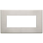 VIMAR SPA - VIW22649.11 Placca 5M BS nichel spazzolato