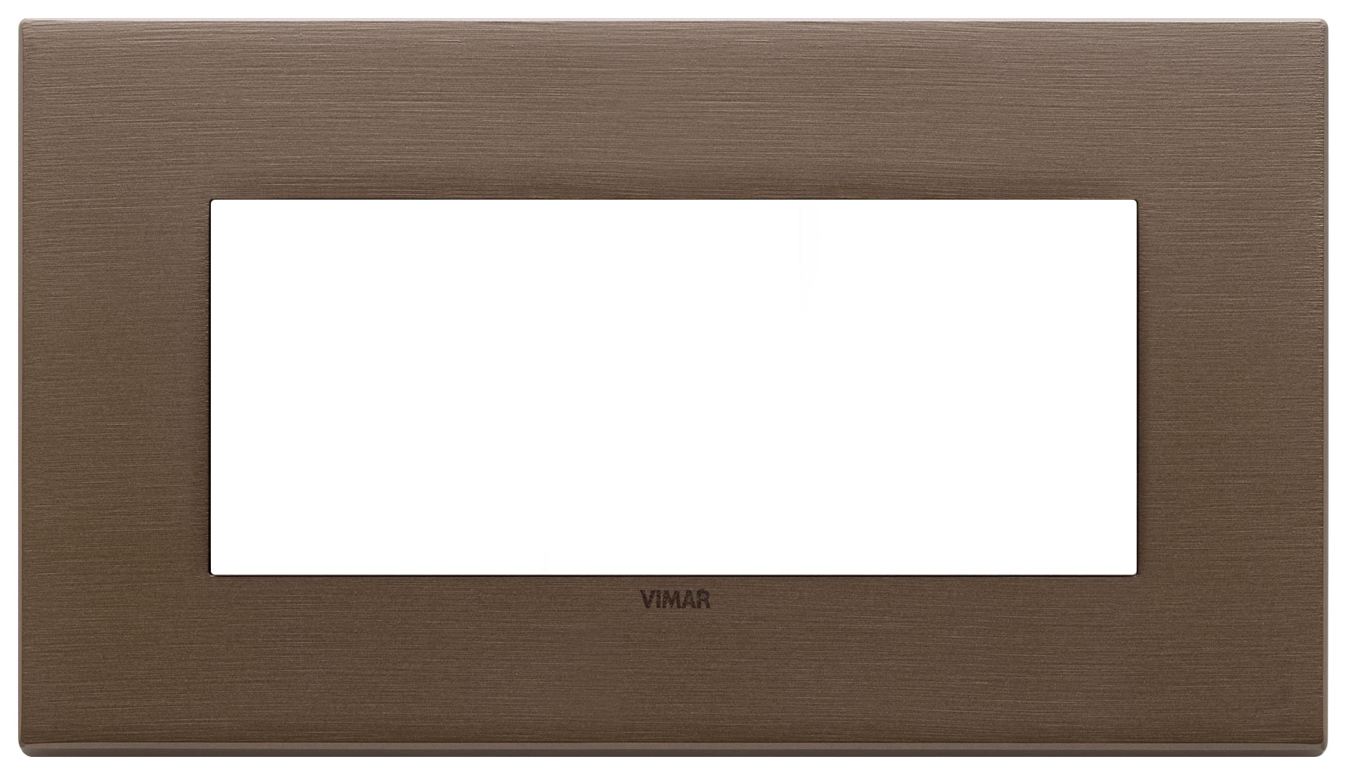VIMAR SPA - VIW22649.12 Placca 5M BS bronzo scuro spazzolato