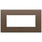 VIMAR SPA - VIW22649.12 Placca 5M BS bronzo scuro spazzolato