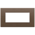 VIMAR SPA - VIW22649.12 PLACCA 5M BS BRONZO SCURO SPAZZOLATO
