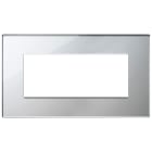 VIMAR SPA - VIW22649.75 PLACCA 5M BS ARGENTO GHIACCIO