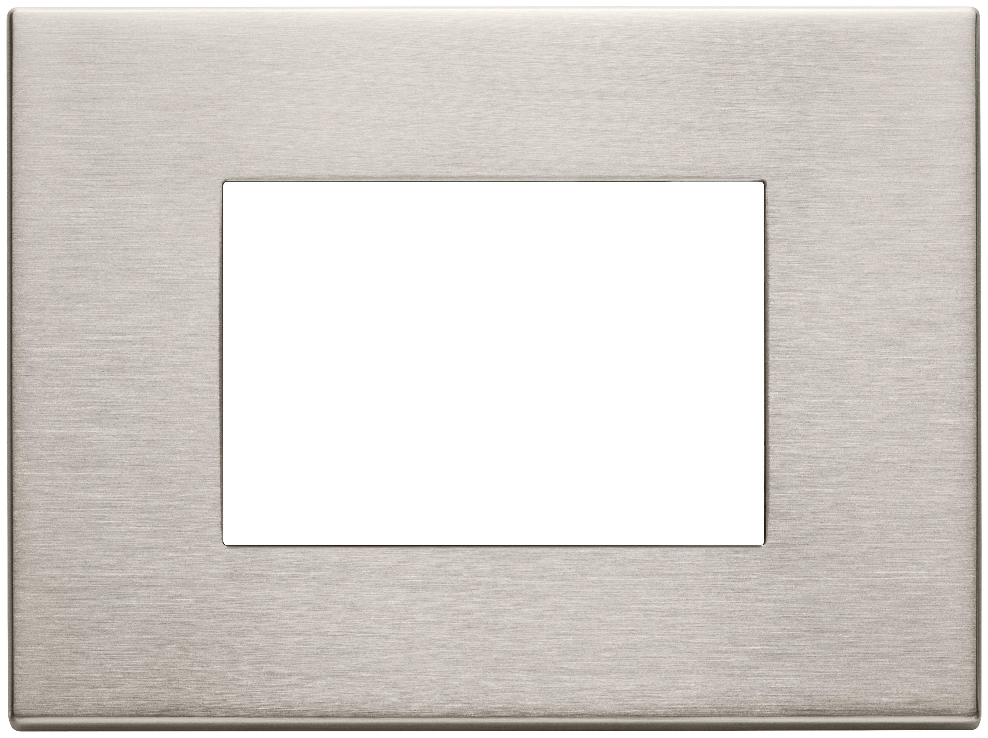 VIMAR SPA - VIW22653.11 PLACCA 3M NICHEL SPAZZOLATO