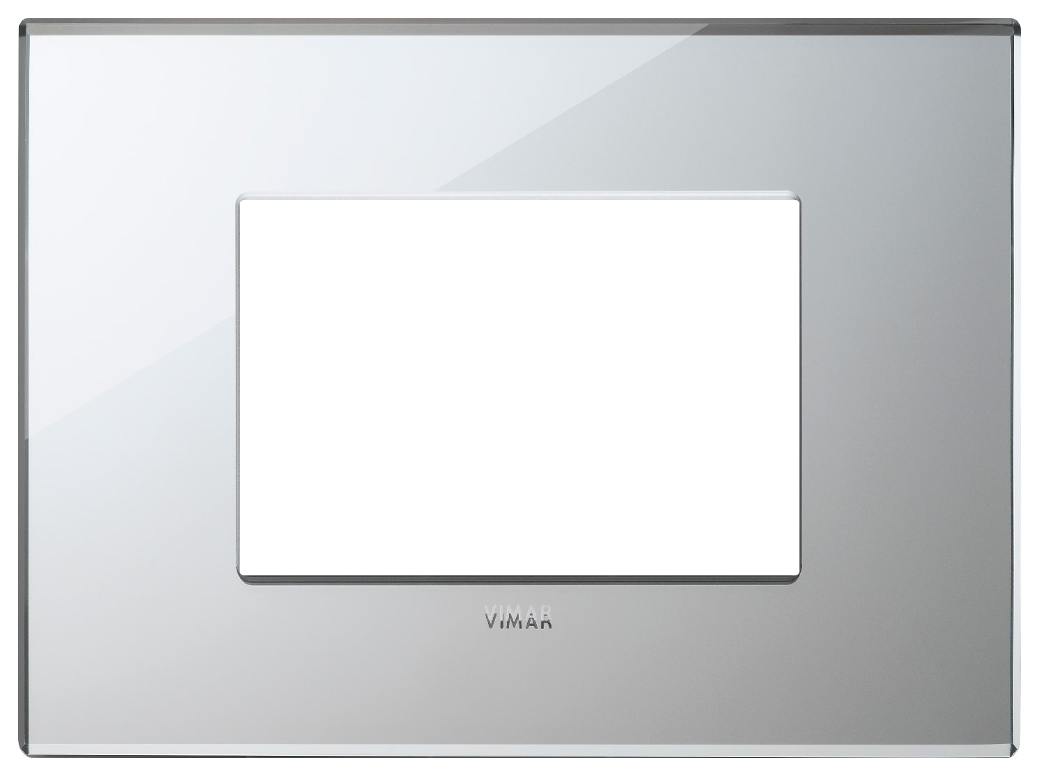 VIMAR SPA - VIW22653.75 Placca 3M argento ghiaccio