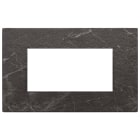 VIMAR SPA VIW22654.53 PLACCA 4M NERO MARQUINA