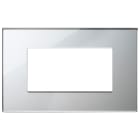 VIMAR SPA - VIW22654.75 PLACCA 4M ARGENTO GHIACCIO