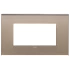 VIMAR SPA - VIW22654.77 Placca 4M opale bruno