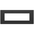 VIMAR SPA - VIW22657.03 Placca 7M grigio antracite