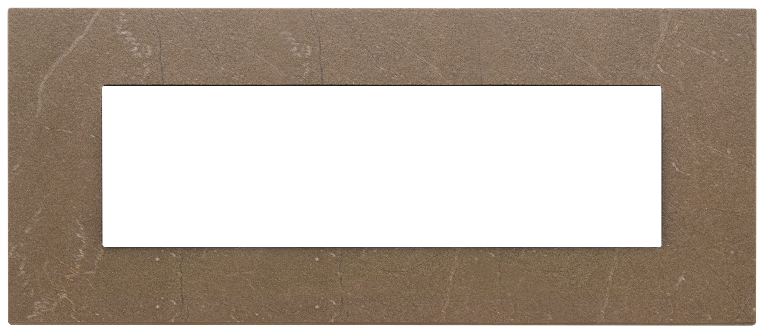 VIMAR SPA - VIW22657.52 PLACCA 7M COFFEE BROWN