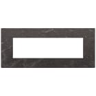 VIMAR SPA VIW22657.53 PLACCA 7M NERO MARQUINA