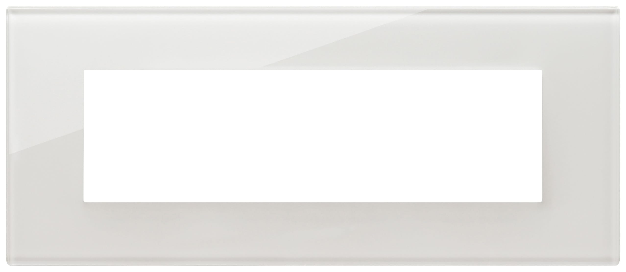VIMAR SPA - VIW22657.71 PLACCA 7M BIANCO LATTE
