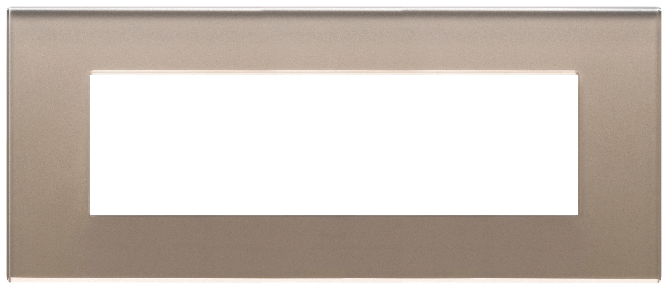 VIMAR SPA - VIW22657.77 PLACCA 7M OPALE BRUNO