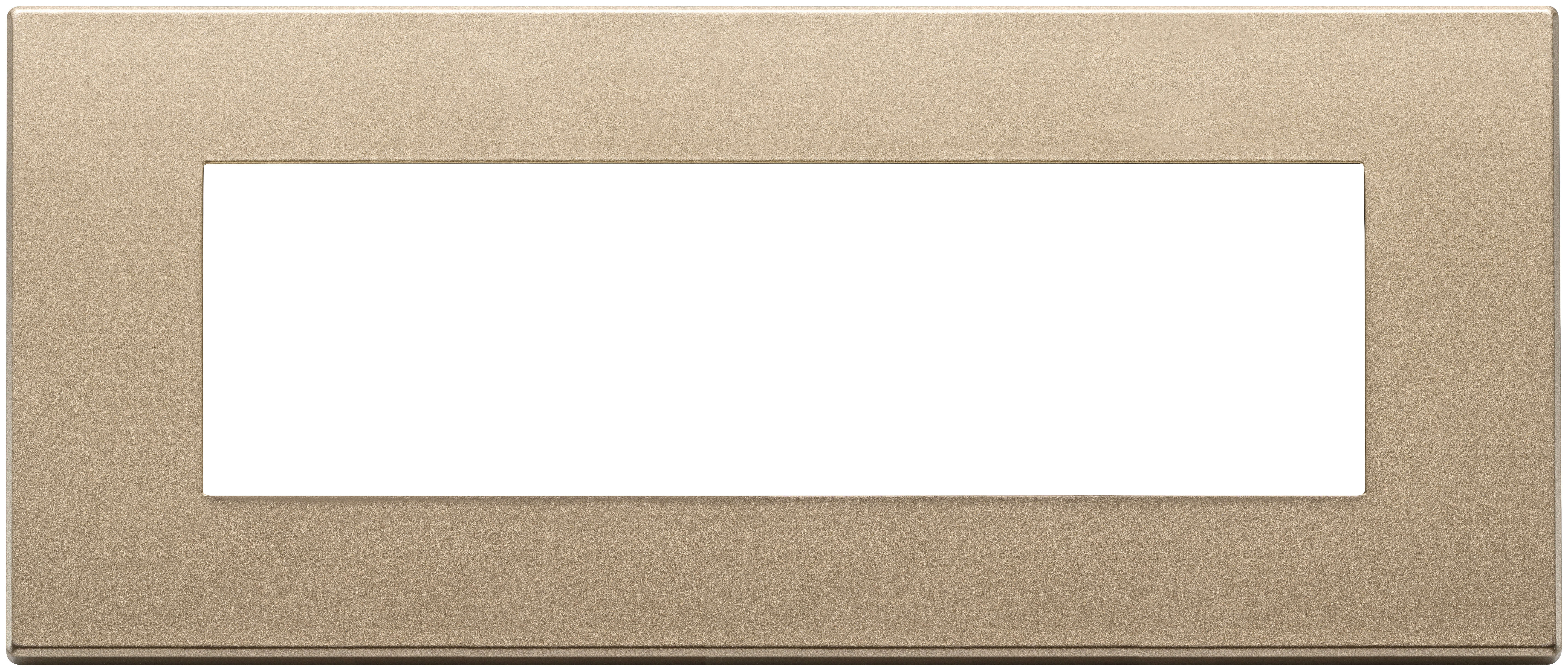 VIMAR SPA - VIW22657.88 Placca 7M oro satinato