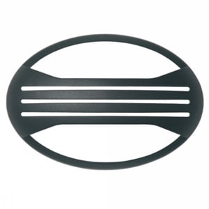 GOCCIA ILLUMINAZIONE GOC2267SI MASCHERA C.FERITOIE JACK OVALE SILV