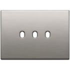 VIMAR SPA - VIW22673.3.11 Placca 3Mx3 Vintage nichel spazzolato