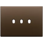 VIMAR SPA - VIW22673.3.12 Placca 3Mx3 Vintage bronzo scuro spazz.