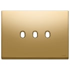 VIMAR SPA - VIW22673.3.82 Placca 3Mx3 Vintage oro