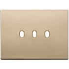 VIMAR SPA - VIW22673.3.88 Placca 3Mx3 Vintage oro satinato