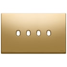 VIMAR SPA - VIW22674.4.82 Placca 4Mx4 Vintage oro