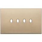 VIMAR SPA - VIW22674.4.88 Placca 4Mx4 Vintage oro satinato