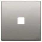 VIMAR SPA - VIW22682.1.11 Placca 2Mx1 Flat nichel spazzolato