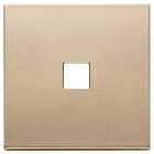 VIMAR SPA - VIW22682.1.88 Placca 2Mx1 Flat oro satinato