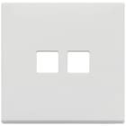 VIMAR SPA - VIW22682.2.01 PLACCA 2MX2 FLAT BIANCO MATT