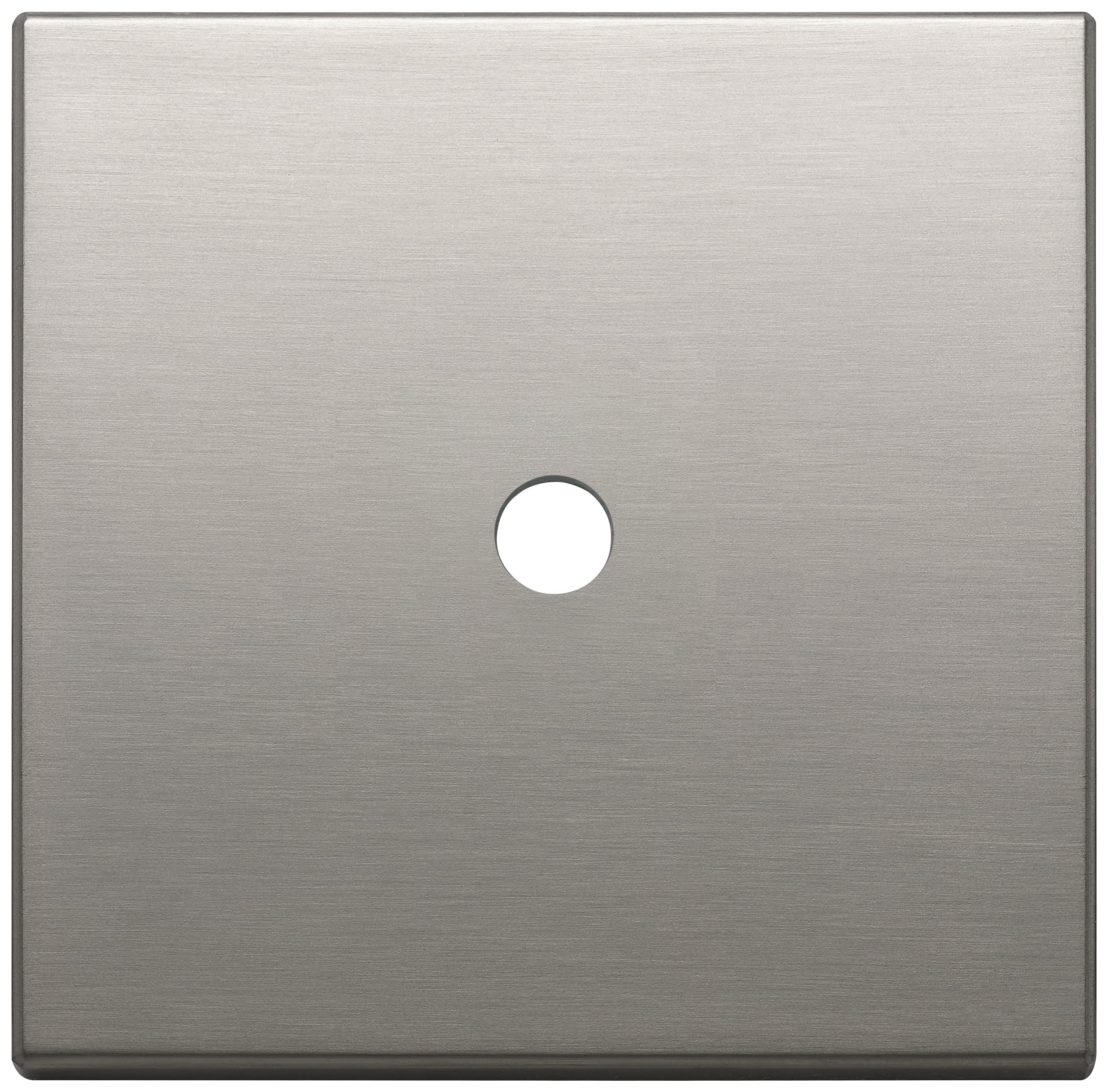 VIMAR SPA - VIW22682.RN.1.11 PLACCA 2MX1 TONDO NICHEL SPAZZOLATO