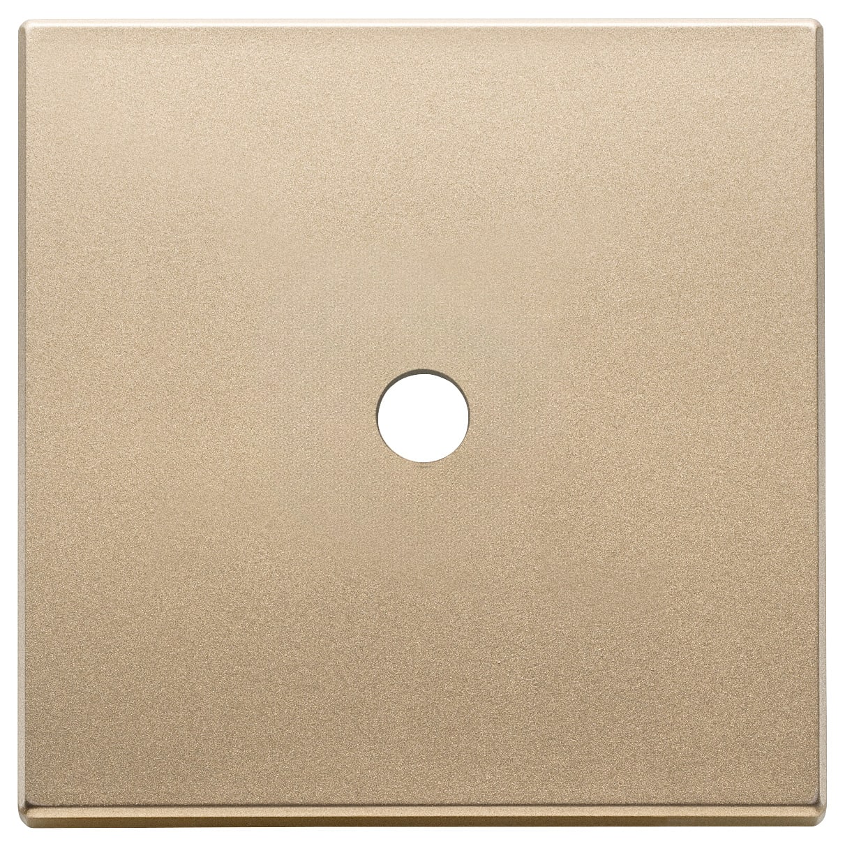 VIMAR SPA - VIW22682.RN.1.88 Placca 2Mx1 Tondo oro satinato