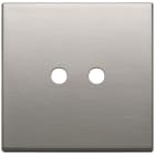 VIMAR SPA - VIW22682.RN.2.11 Placca 2Mx2 Tondo nichel spazzolato