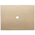 VIMAR SPA - VIW22683.RN.1.88 Placca 3Mx1 Tondo oro satinato