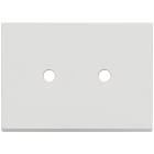 VIMAR SPA - VIW22683.RN.2.01 Placca 3Mx2 Tondo bianco matt