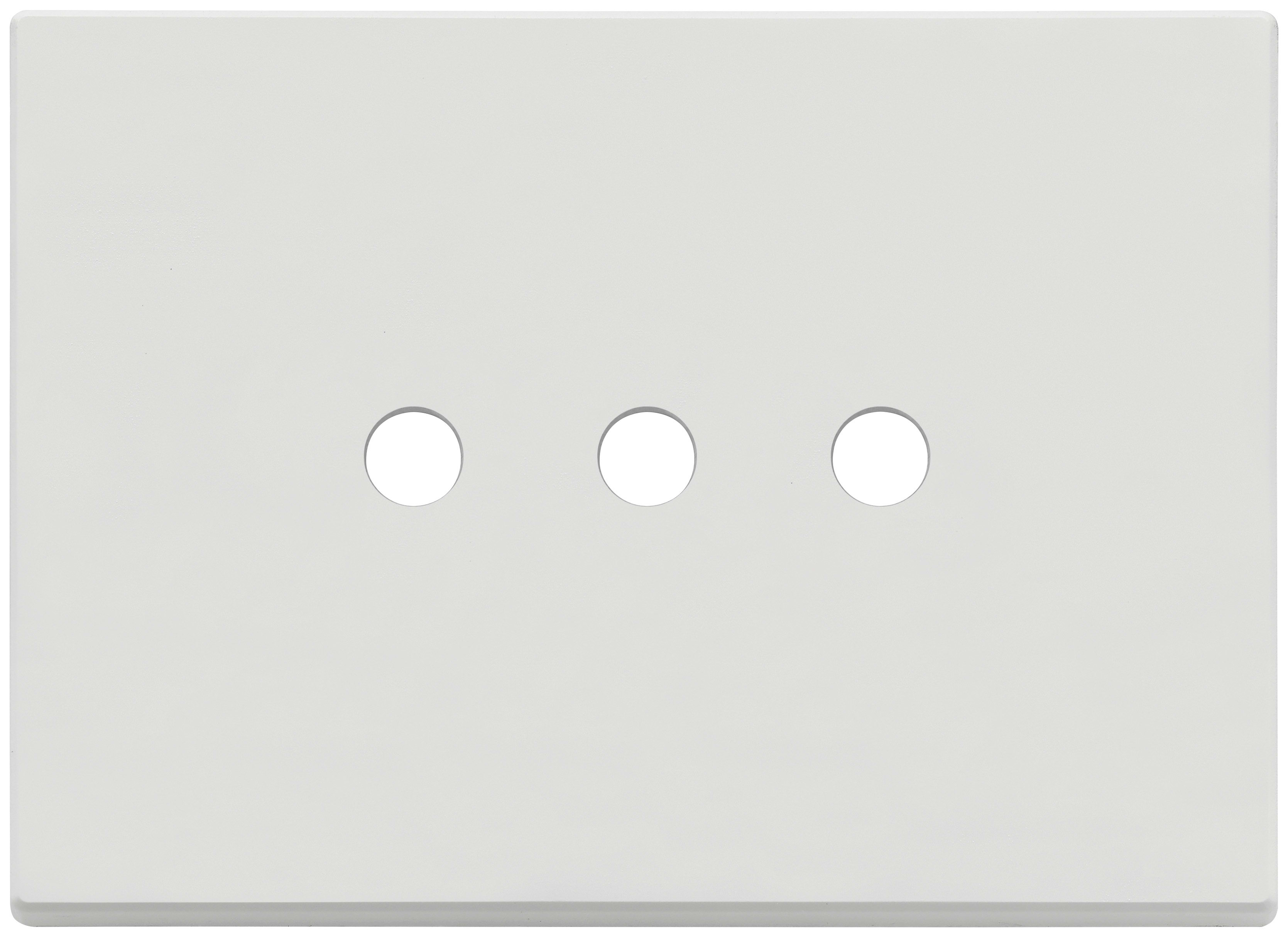 VIMAR SPA - VIW22683.RN.3.01 Placca 3Mx3 Tondo bianco matt