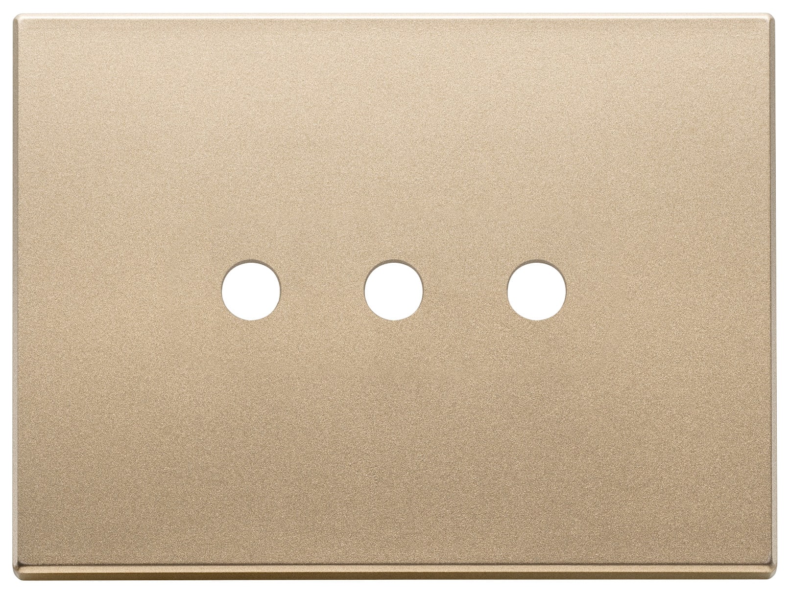 VIMAR SPA - VIW22683.RN.3.88 PLACCA 3MX3 TONDO ORO SATINATO