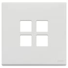 VIMAR SPA - VIW22692.01 Placca 2Mx4 Flat bianco matt