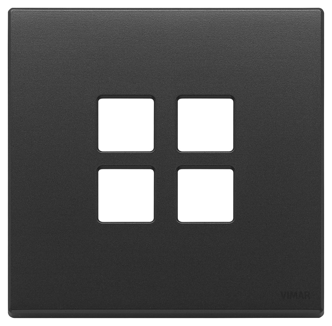 VIMAR SPA - VIW22692.03 Placca 2Mx4 Flat grigio antracite