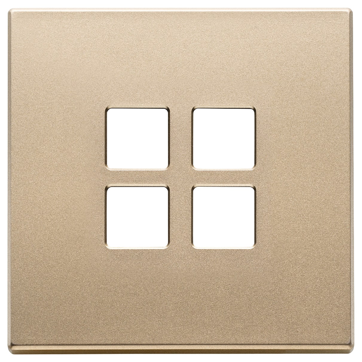 VIMAR SPA - VIW22692.88 Placca 2Mx4 Flat oro satinato