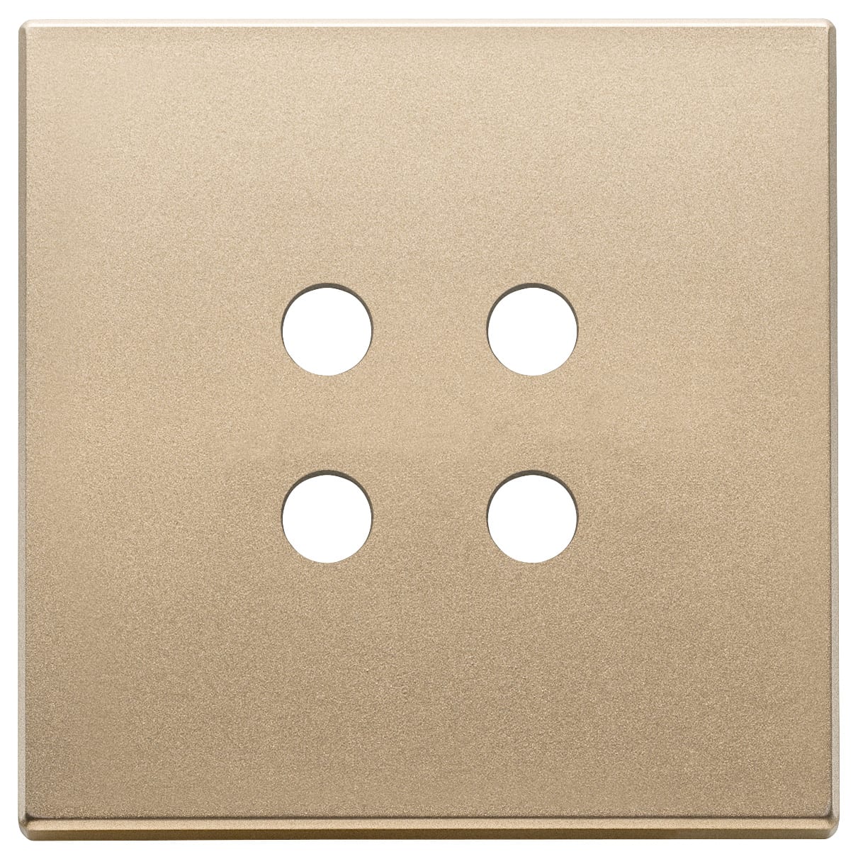 VIMAR SPA VIW22692.RN.88 PLACCA 2MX4 TONDO ORO SATINATO