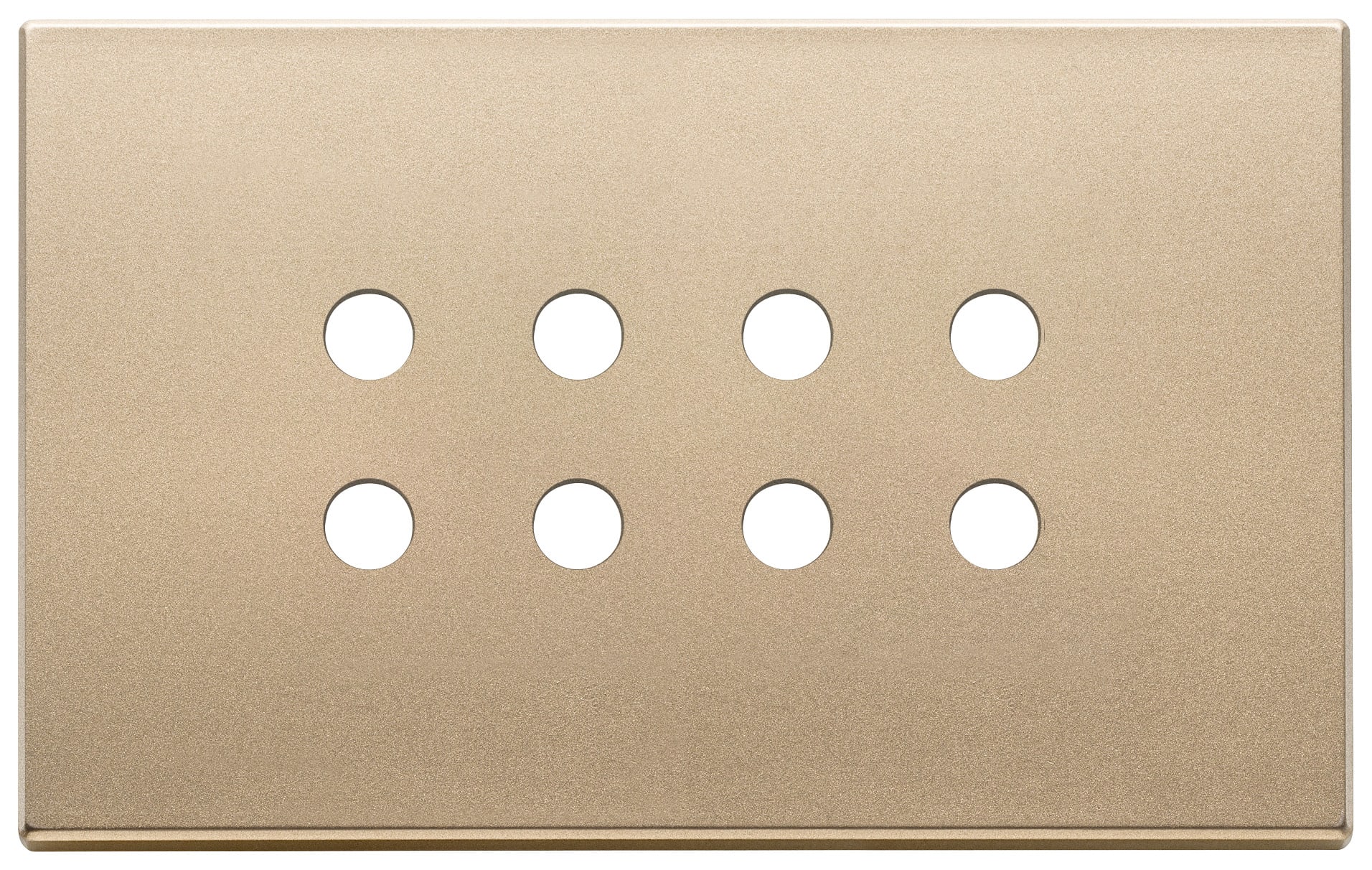 VIMAR SPA VIW22694.RN.88 PLACCA 4MX8 TONDO ORO SATINATO