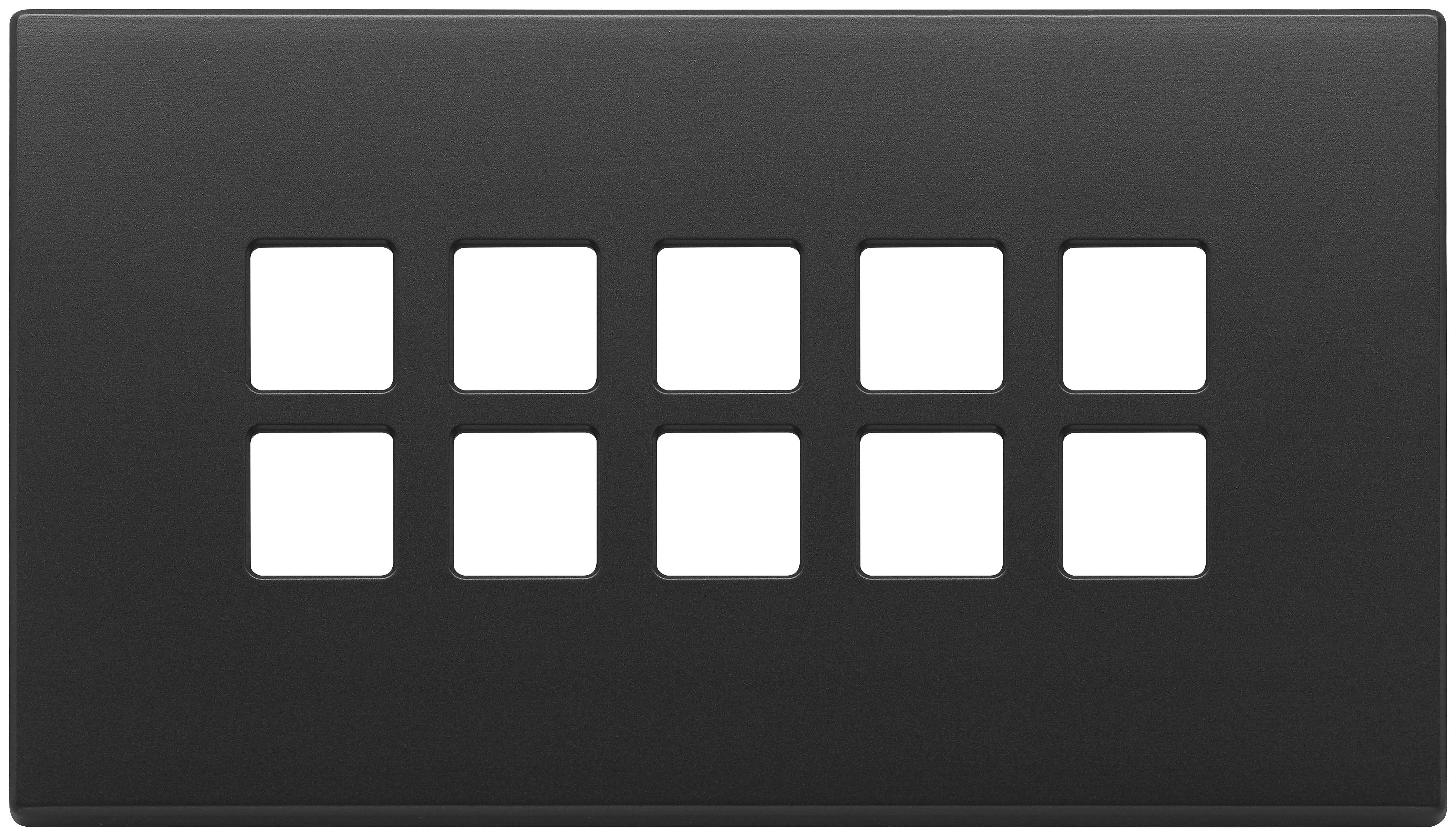 VIMAR SPA - VIW22699.03 Placca 5Mx10 BS Flat grigio antracite