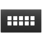 VIMAR SPA - VIW22699.03 PLACCA 5MX10 BS FLAT GRIGIO ANTRACITE